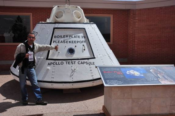 A NASA fez vários de seus treinamentos na Meteor Crater, no Arizona - Estados Unidos